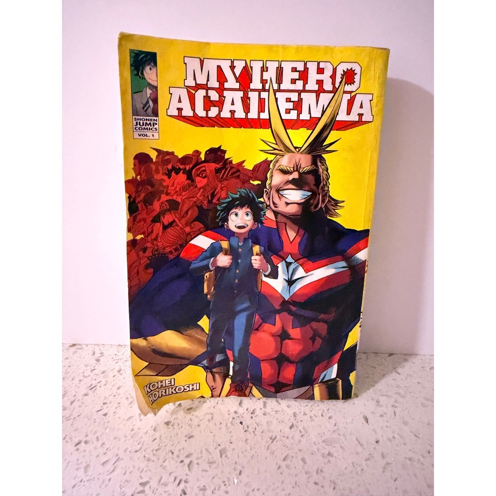 My Hero Academia Vol 1 Manga Kohei Horikoshi Shonen Jump Viz Media Paperback